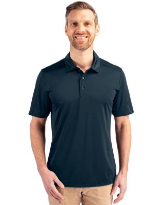 Men's Cutter and Buck Prospect Textured Stretch Recycled Short Sleeve Polo