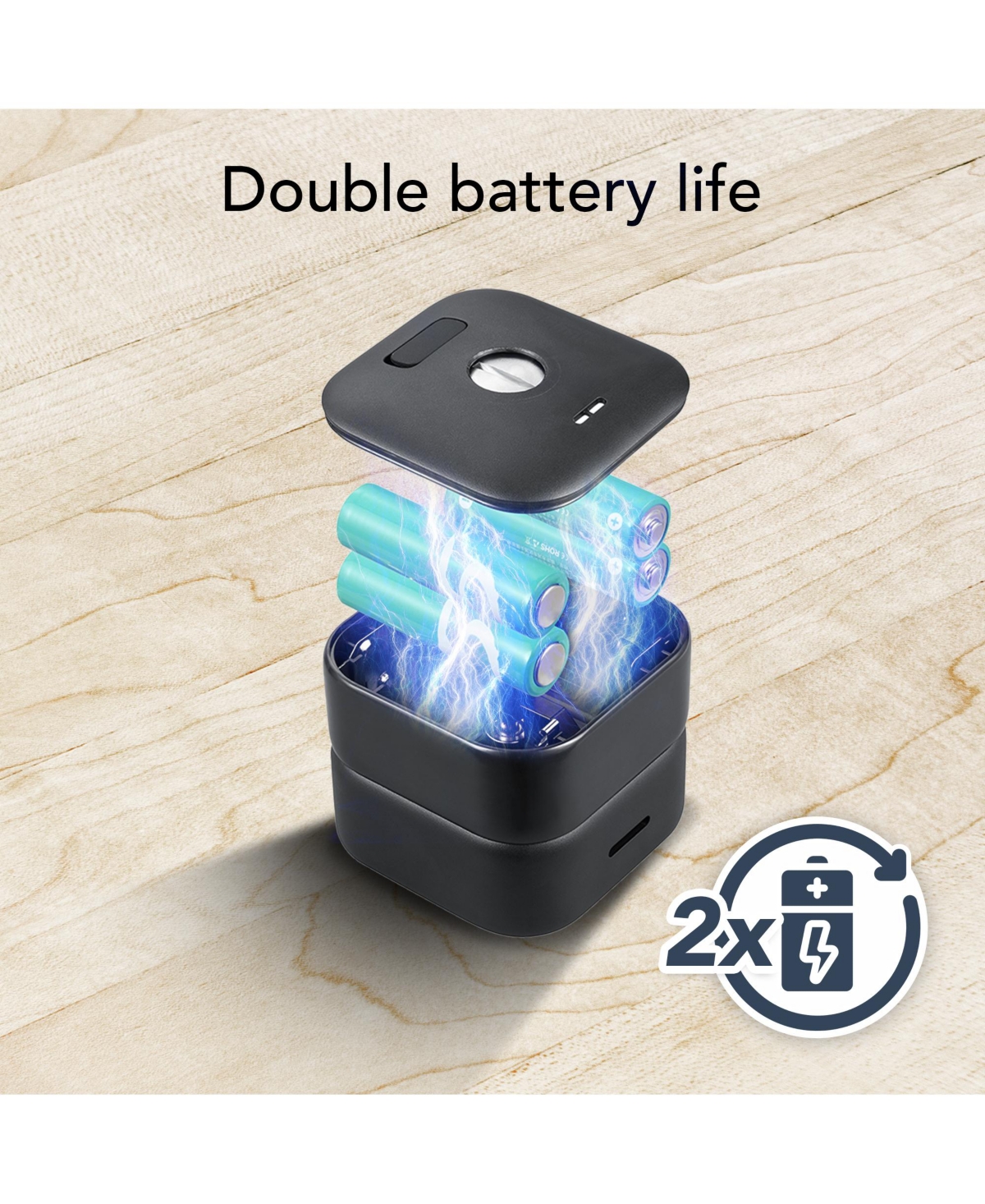 Wasserstein Aa Lithium Battery Extension Pack Compatible with Blink Outdoor 4 Camera (Batteries Not Included) (2 Pack)