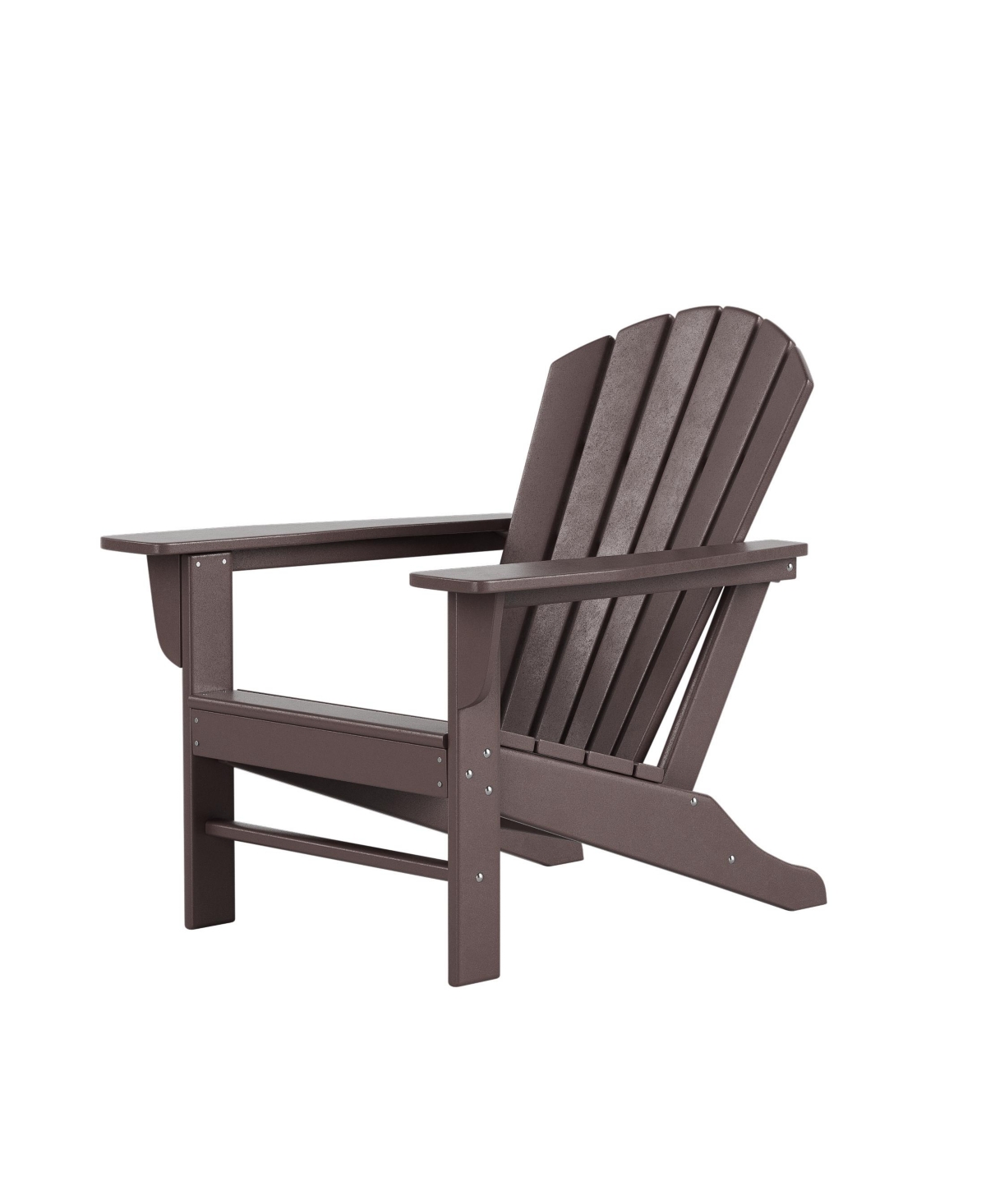 WestinTrends Adirondack Chair with Footrest Ottoman Set (Set of 2)