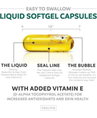 Black Seed Oil Softgels, 180 ct