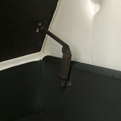 63" Velvet Multi-Use Tufted Sofa Stool