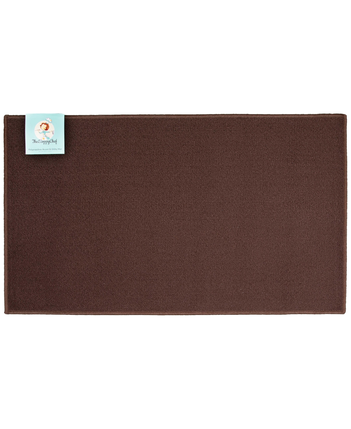Sloppy Chef Kitchen Area Rug (26x45 in.), Non-Skid Backing, Color Options