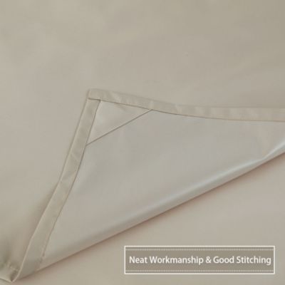 Waterproof Fabric Shower Curtain Liner with Magnets, 72" x 78"