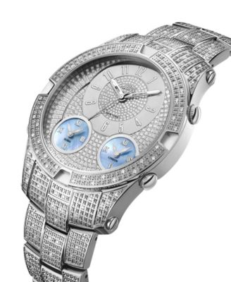 Men's Jet Setter III Diamond (1 ct.t.w.) Stainless Steel Watch