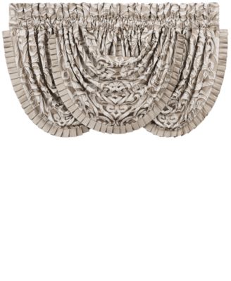 Astoria Waterfall Window Valance, 49" x 33"