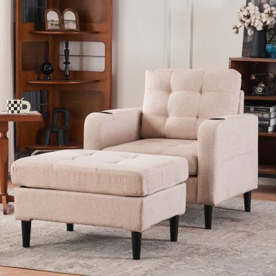 Armchair & Ottoman Set for Comfort and Style