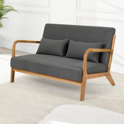 Streamdale Mid-Century Modern Leisure Sofa with Armrests