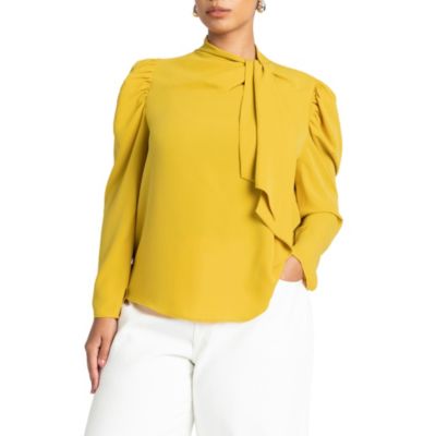 Women's Drape Front Blouse