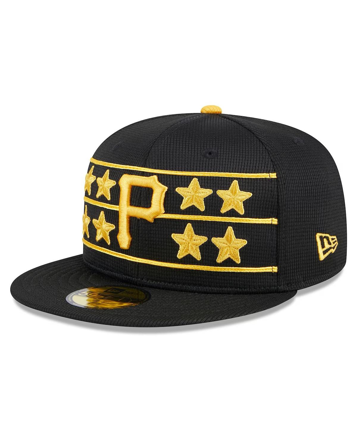 Men's Black Pittsburgh Pirates 2024 Batting Practice 59FIFTY Fitted Hat - Black