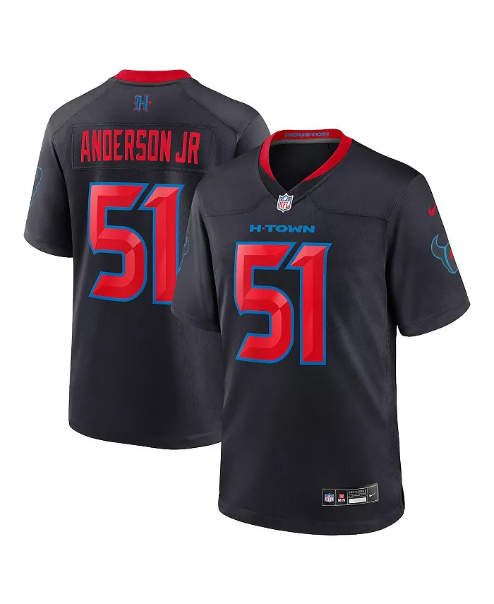Nike Men's Will Anderson Jr. Houston Texans Alternate Game Jersey - thumbnail 7