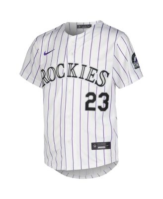 Big Boys and Girls Kris Bryant White Colorado Rockies Home Limited Player Jersey