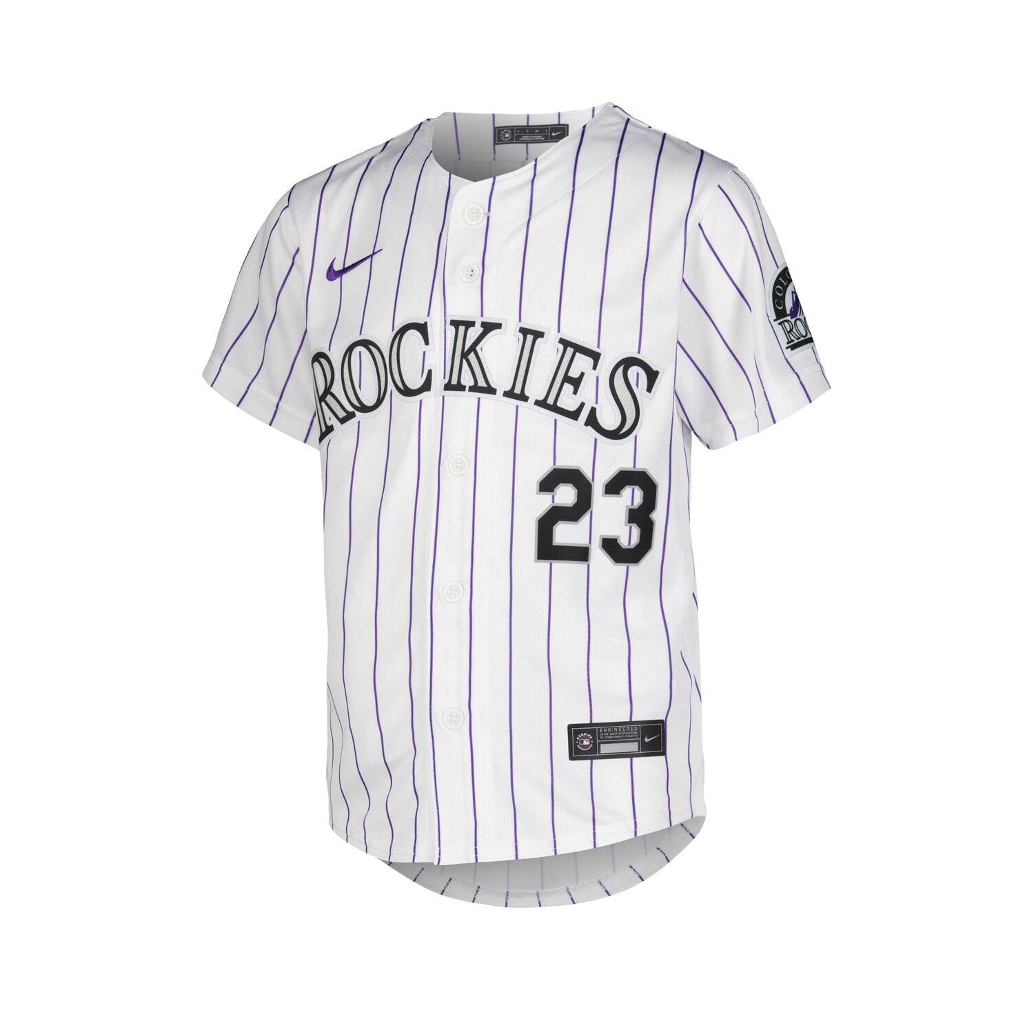 Big Boys and Girls Kris Bryant White Colorado Rockies Home Limited Player Jersey