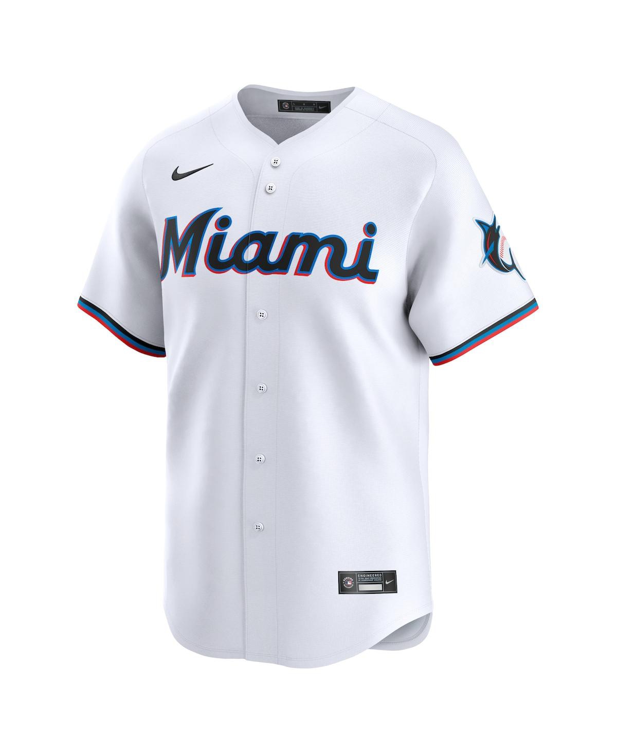 Nike Men's Sandy AlcantaraMiami Marlins Home Limited Player Jersey - White