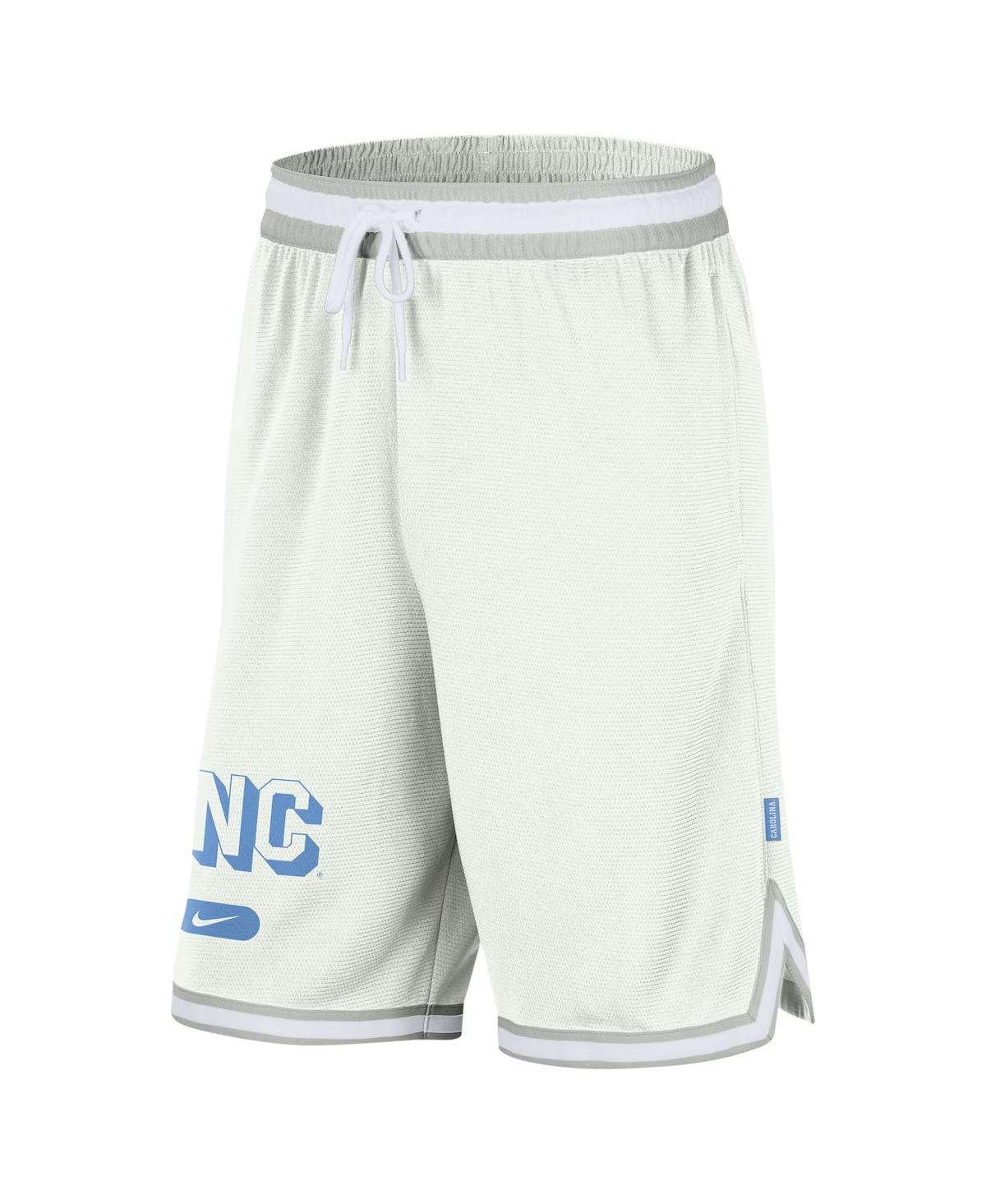Shop Nike Men's Cream North Carolina Tar Heels Dna 3.0 Performance Shorts In White