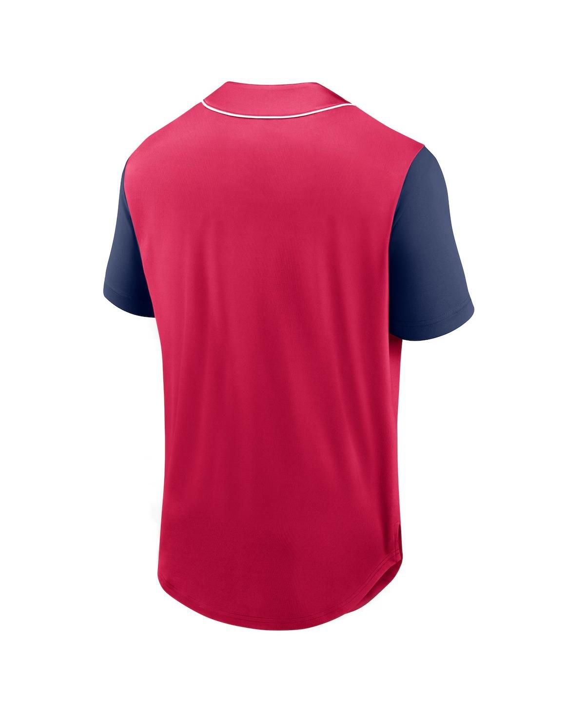 Fanatics Men'sSt. Louis City Sc Balance Fashion Baseball Jersey - Red