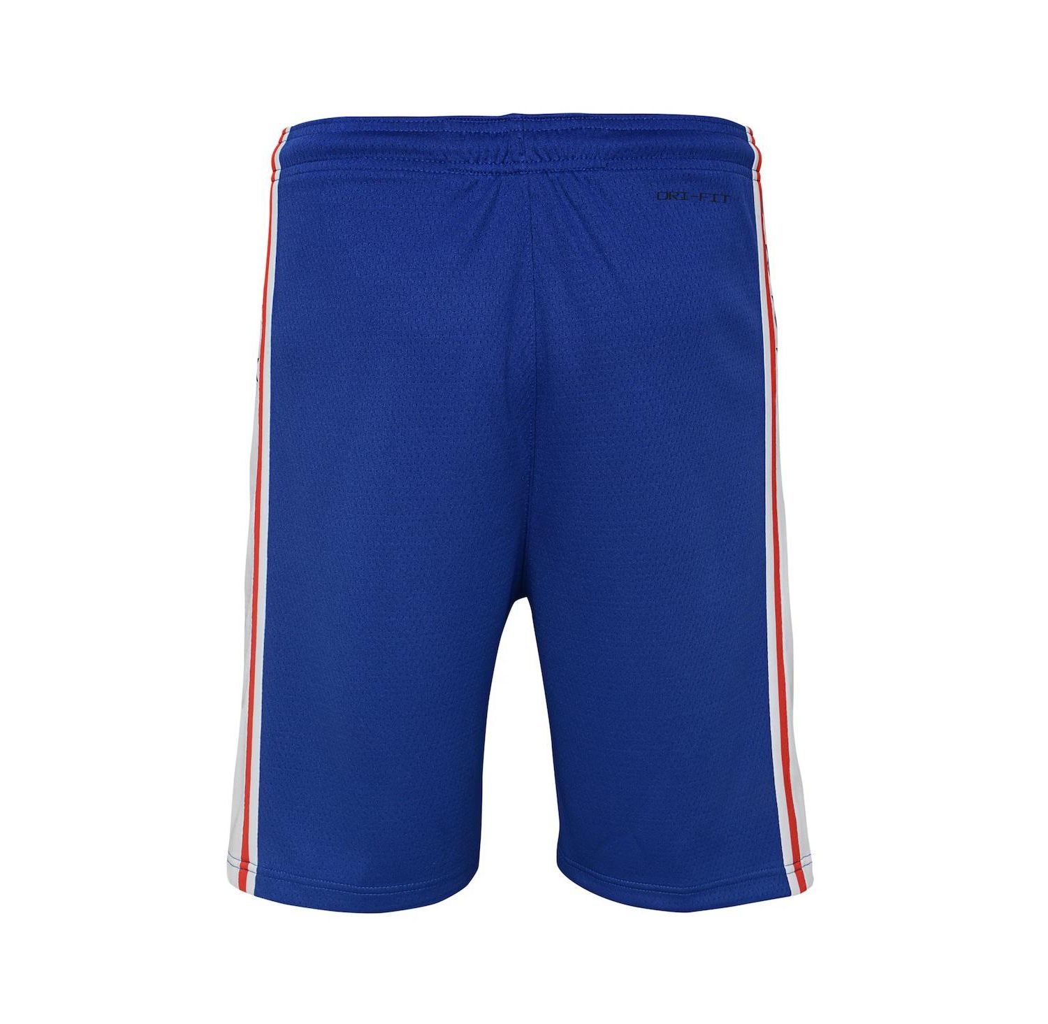 Nike Big boys and girls Royal Philadelphia 76ers Swingman Performance Shorts – Icon Edition