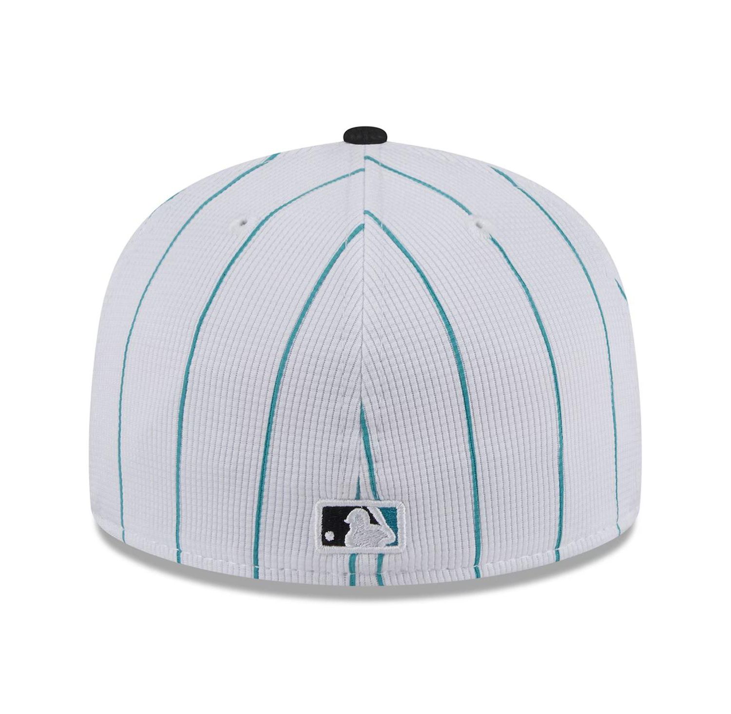 Men's White Miami Marlins 2024 Batting Practice 59FIFTY Fitted Hat