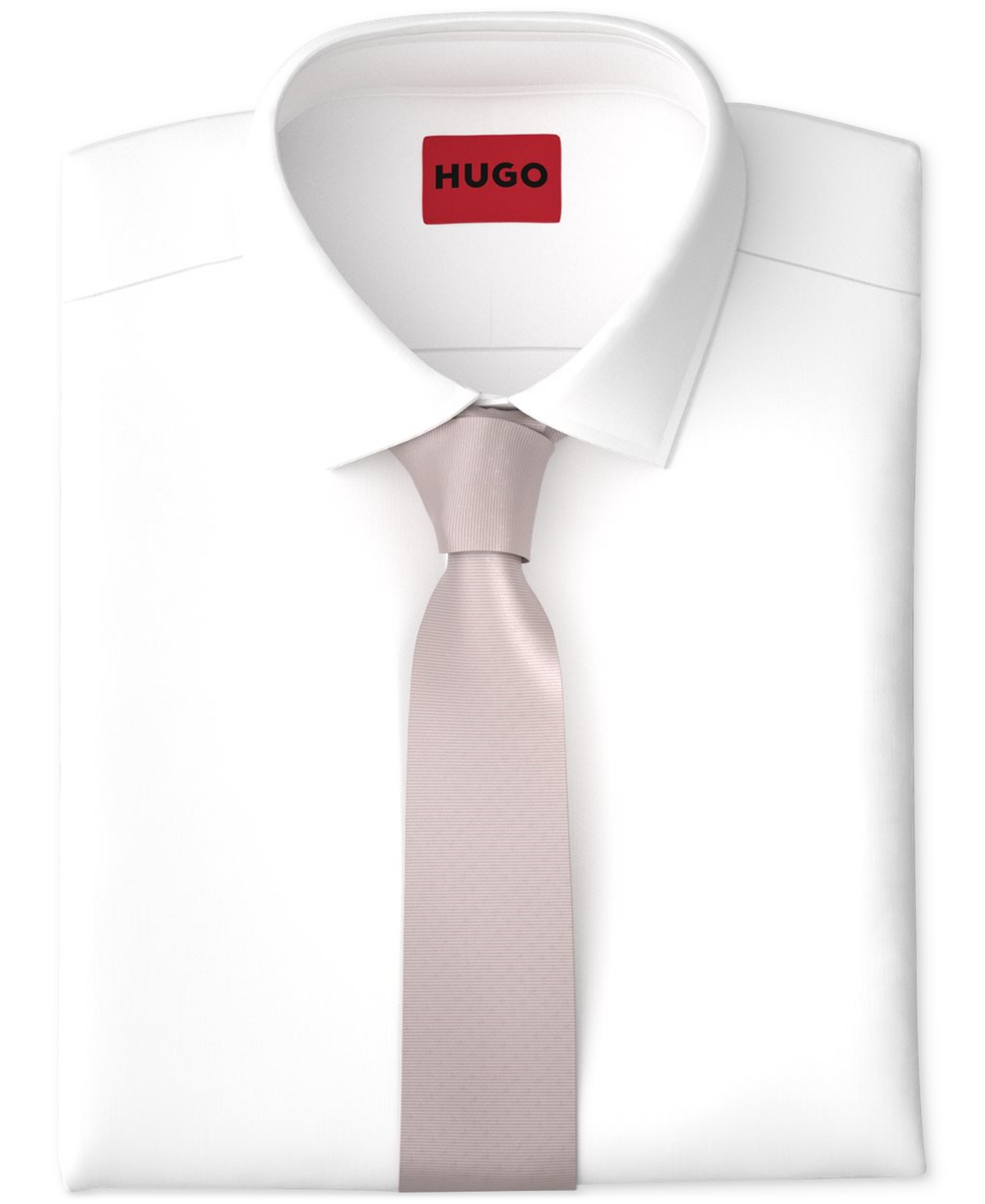 Hugo by Hugo Boss Men's Silk Tie - Pastel Pink