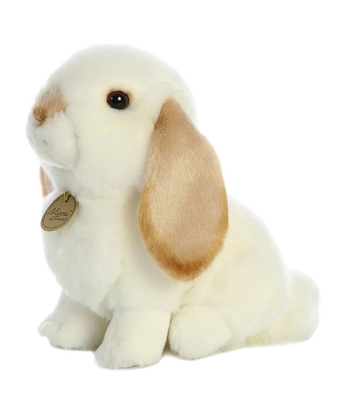 Aurora Medium Lop Eared Rabbit Miyoni Realistic Plush Toy Tan 11" - Macy's