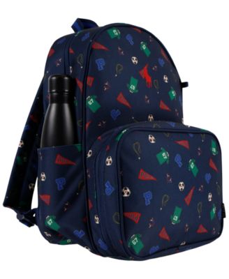 Big Boys Backpack, Lunch Box and Pencil Case Combo Set, 3 Piece