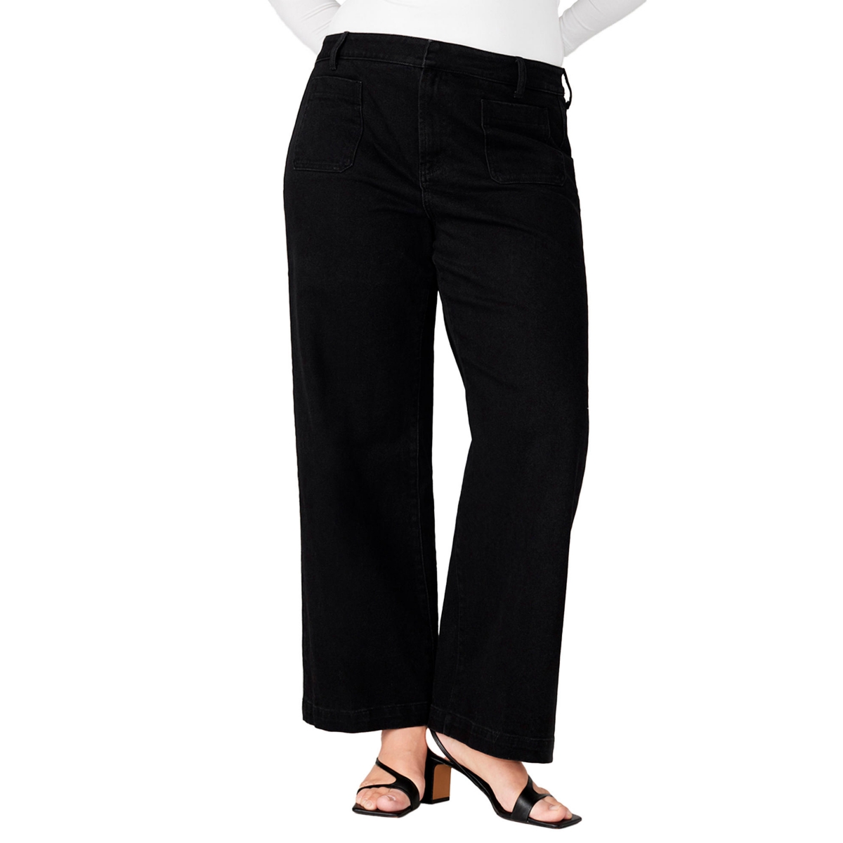 Women's Trouser Jean - Washed black