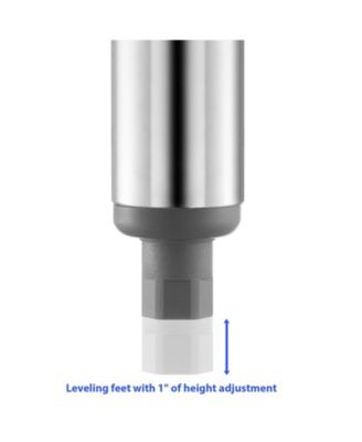 48 x 24 Inch Stainless Steel Table w/ Undershelf, NSF Commercial Kitchen Work & Prep Table