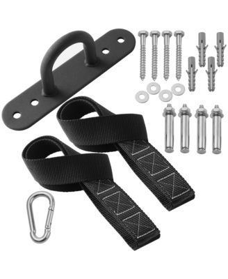 40 Foot Exercise Battle Rope 2 Inch Diameter with Cover and Anchor Kit