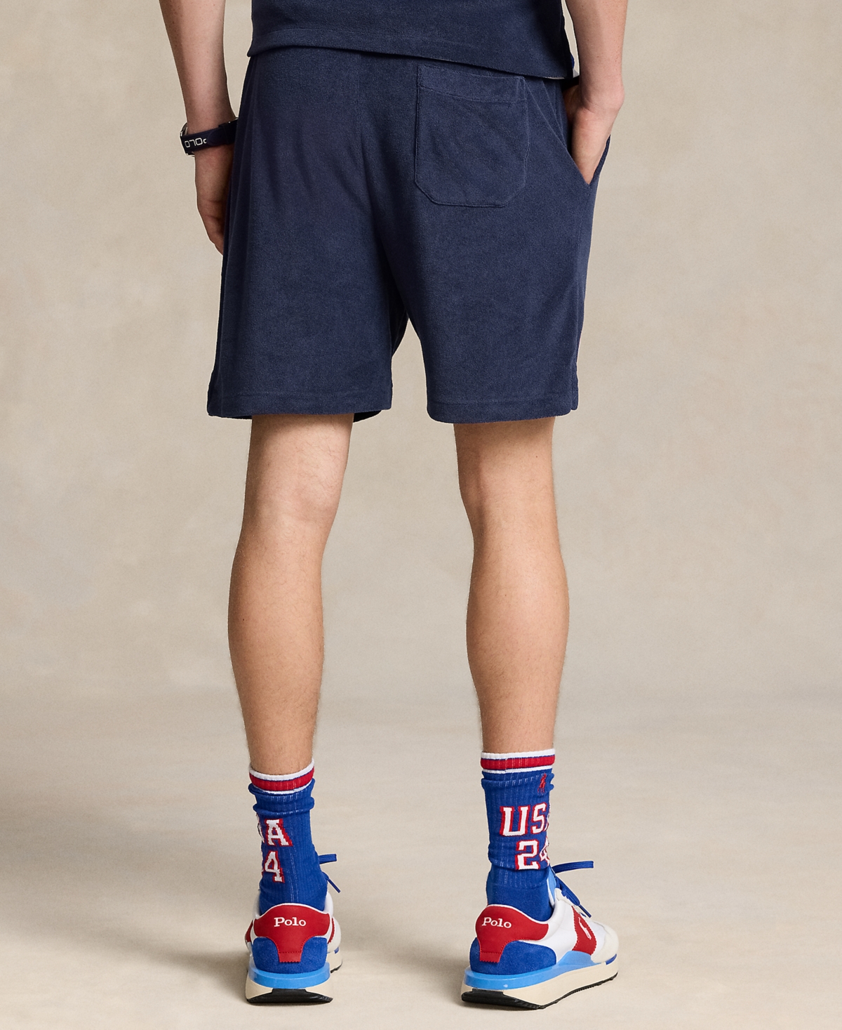 Polo Ralph Lauren Men's Team Usa 6-Inch Terry Shorts