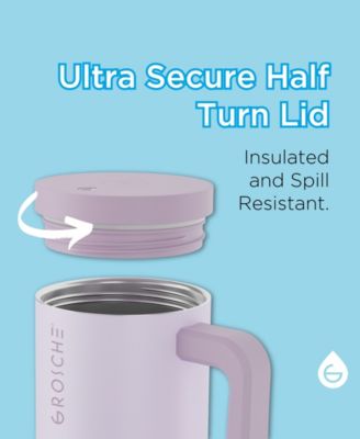 40oz Insulated Tumbler with Straw and Handle