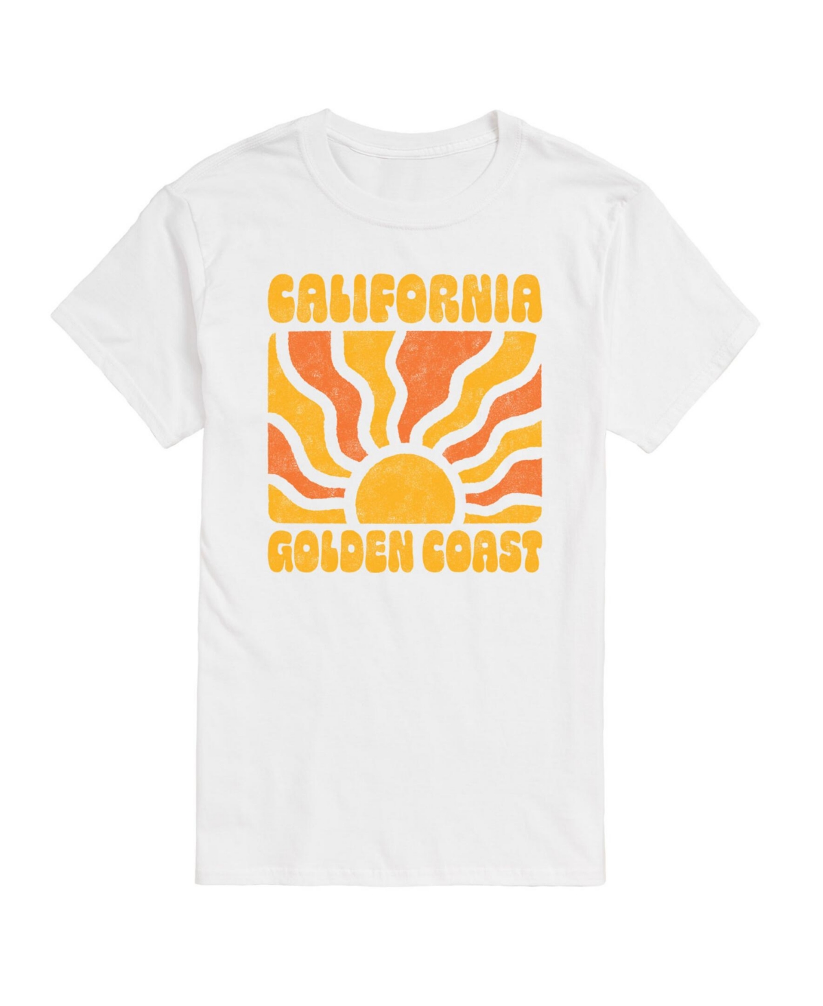 Good Vibes Llc Hybrid Apparel Trendy Juniors Cali Graphic Tee In White