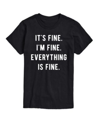 Trendy Juniors Its Fine Graphic Tee