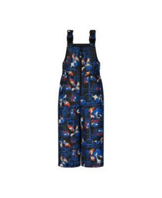 Infant Boys Printed Bib Snow Pants