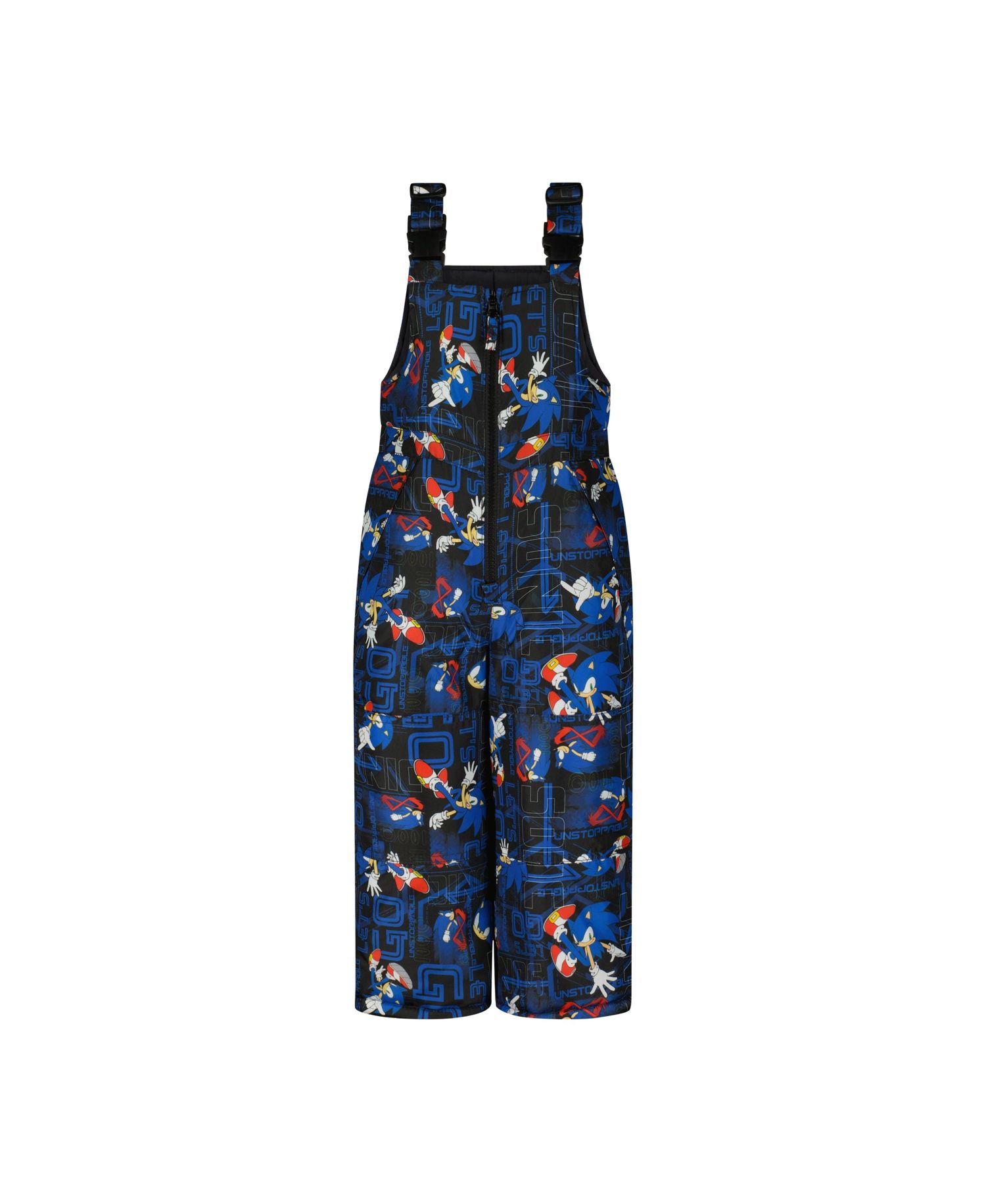 Infant Boys Printed Bib Snow Pants
