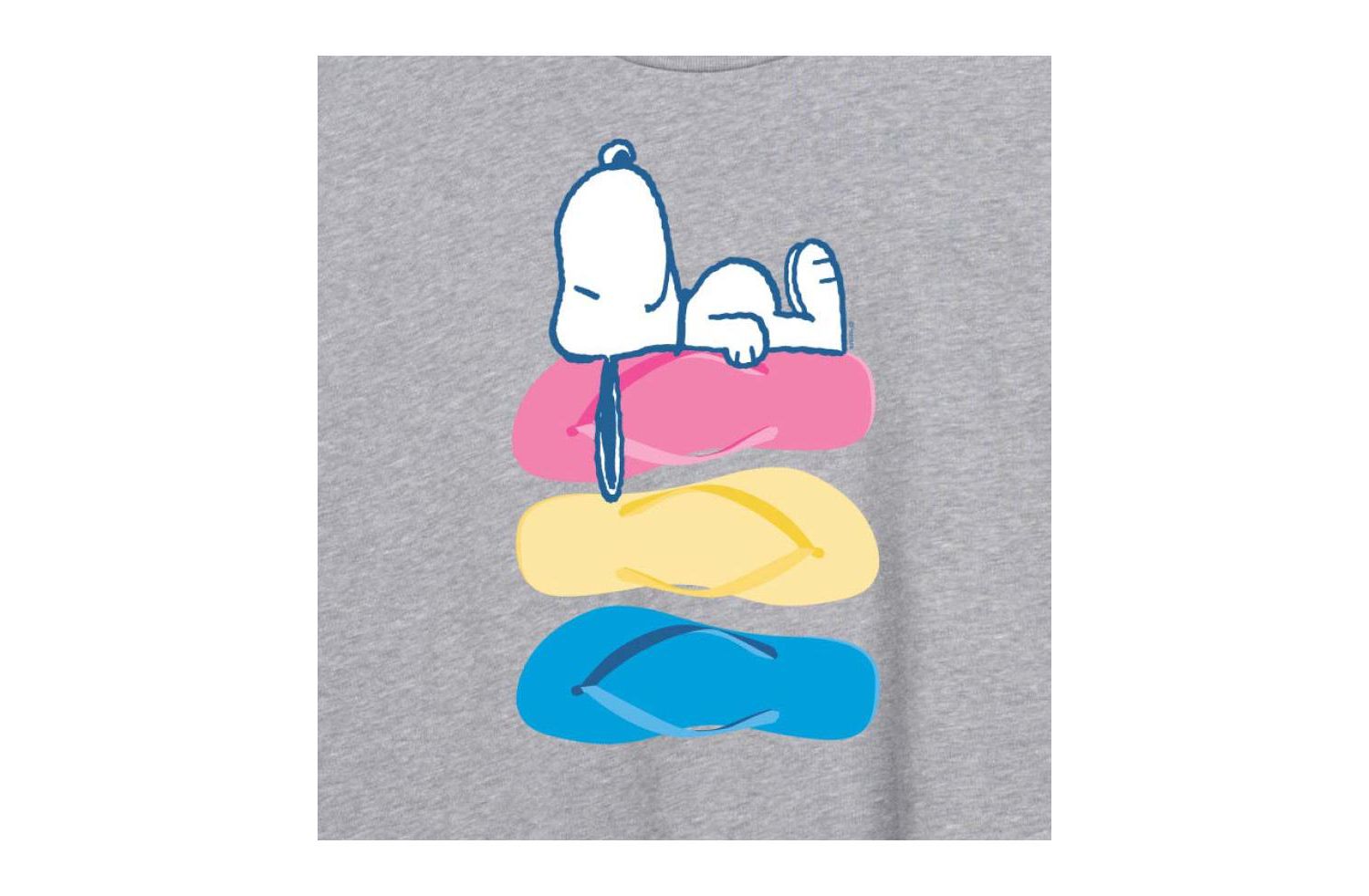 Trendy Juniors Peanuts Summer Graphic Oversized Tee