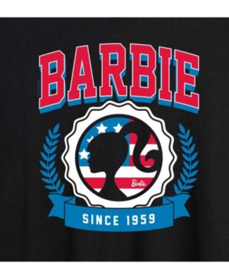 Trendy Juniors Barbie USA Graphic Oversized Tee