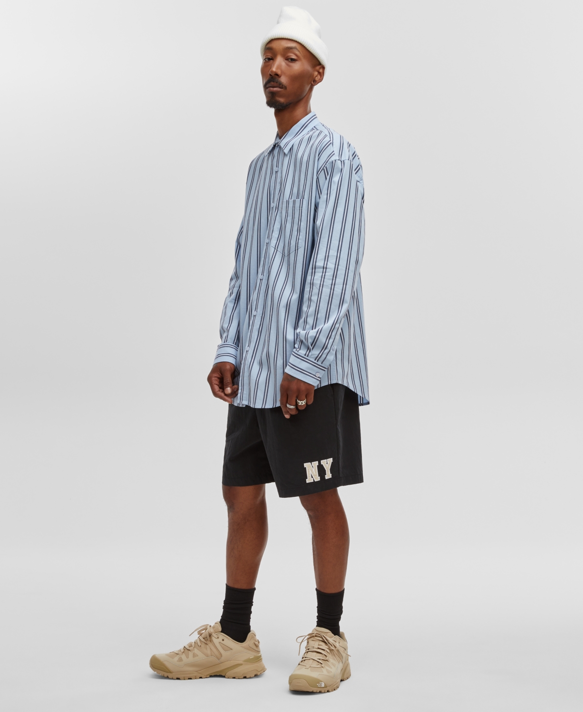 Mode of One Men's Pull-On Nylon Shorts, Created for Macy's