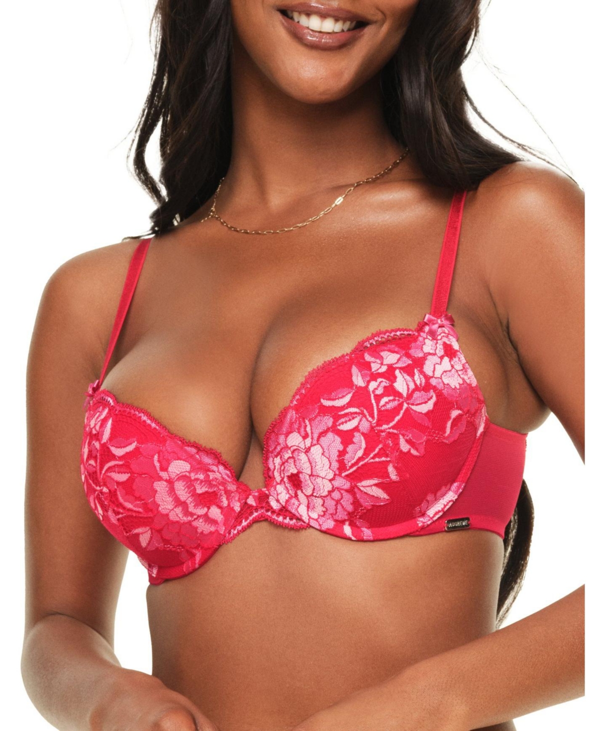Adore Me Women's Jaya Push Up Plunge Bra