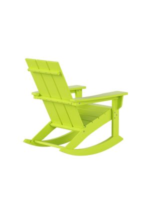 Modern Adirondack Outdoor Rocking Chair