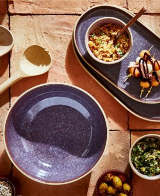 Mineral Medium Serving Bowl, Amethyst