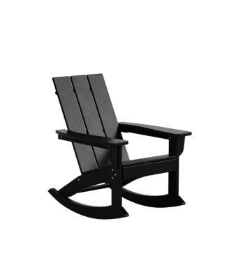 Modern Adirondack Outdoor Rocking Chair (Set of 4)
