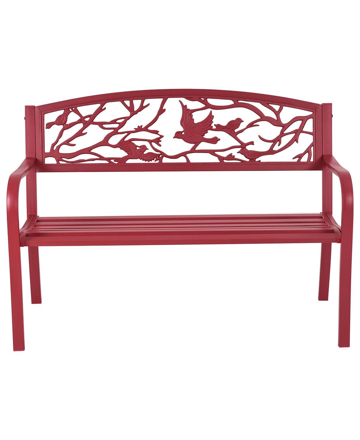 Sugift Patio Garden Bench Park Yard Outdoor Furniture