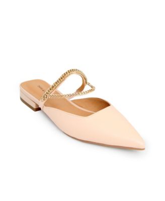 On The Go Leather Flat