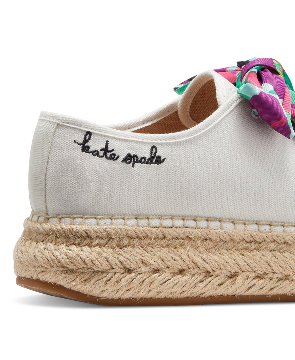 Kate spade white espadrilles hotsell