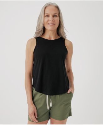 Women's Organic Cotton Featherweight Slub Reversible Tank