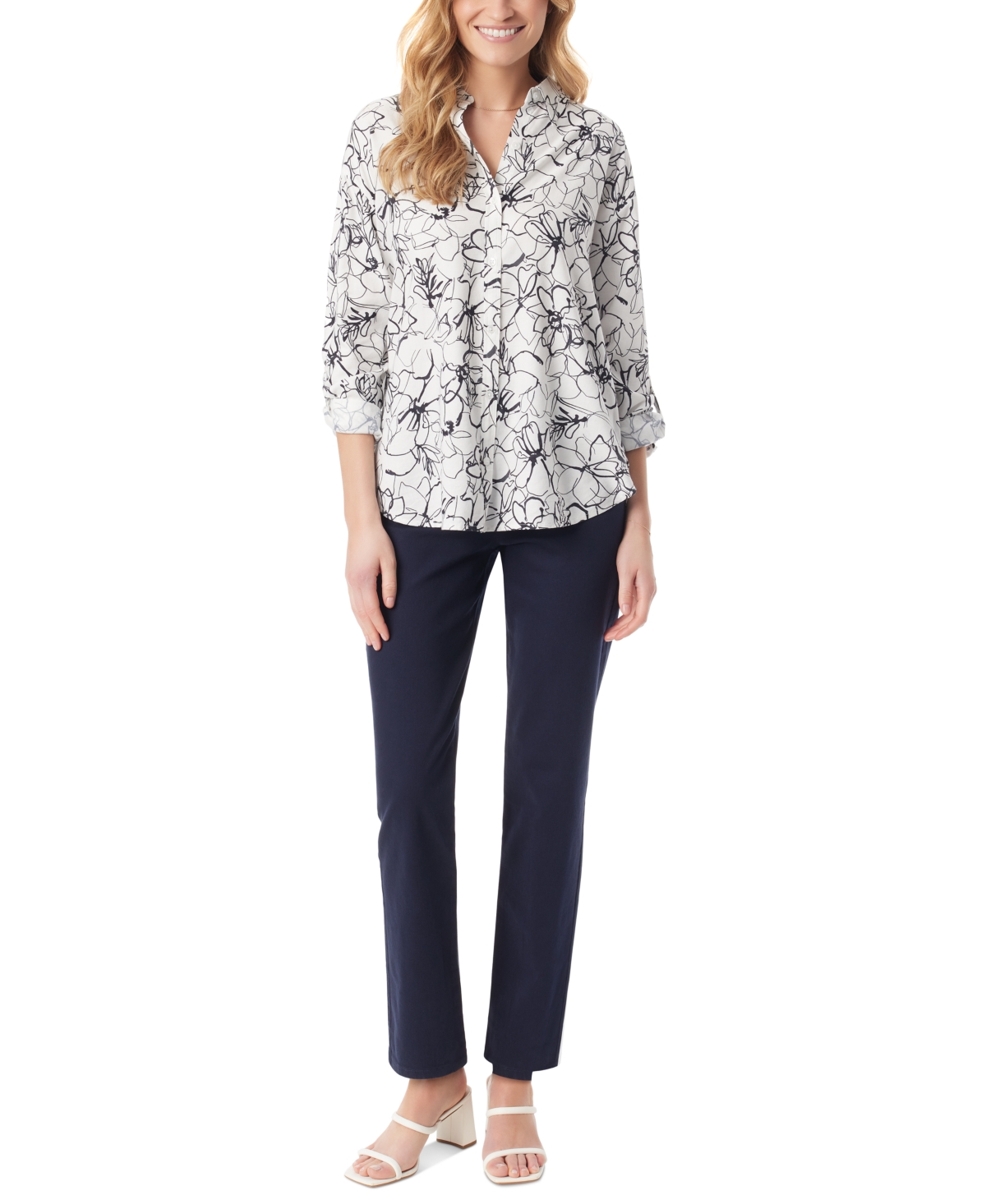 Gloria Vanderbilt Women's Amanda Button-Front Shirt