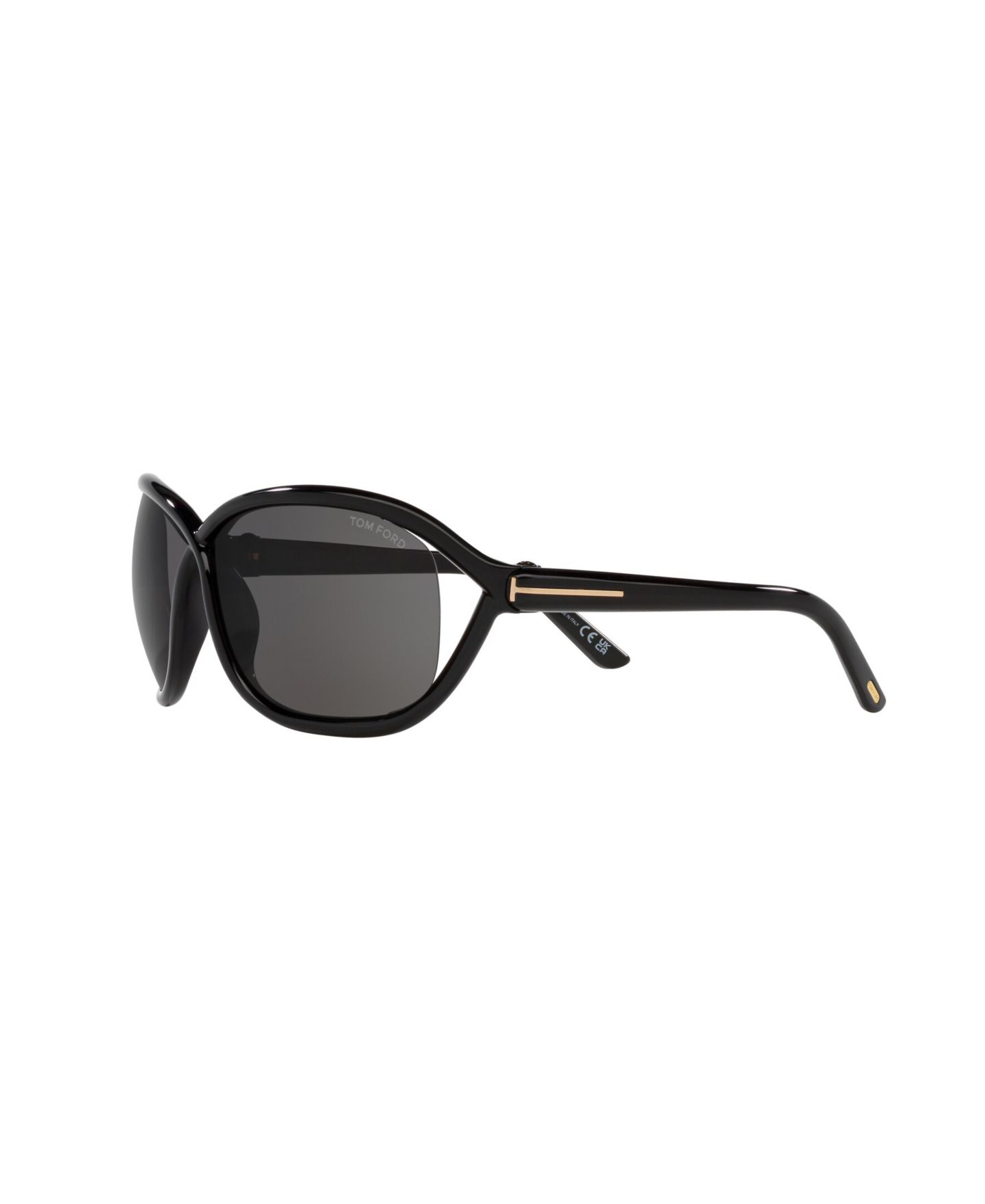 Женские солнцезащитные очки Tom Ford Sunglasses, Fernanda, цвет: Чёрный блестящий — фото 5