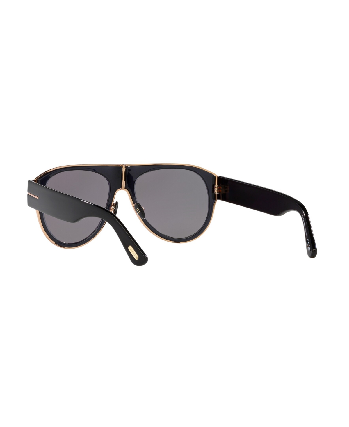 Tom Ford Unisex Sunglasses, Lyle-02 In Black Shiny