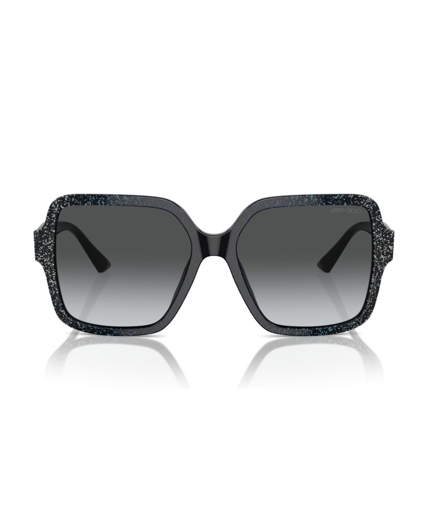 Женские солнцезащитные очки Jimmy Choo Polarized Sunglasses, JC5005, цвет: Чёрный градиентный — фото 3