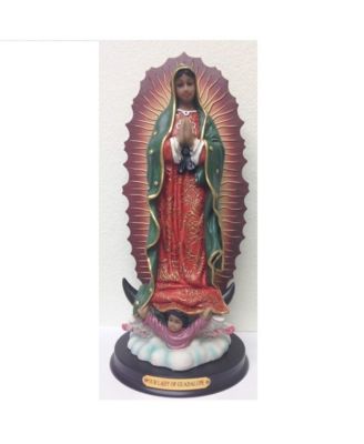 12"H Our Lady of Guadalupe Statue Virgin of Guadalupe Holy Figurine Religious Decoration Home Decor Perfect Gift for House Warming, Holidays and Birthdays