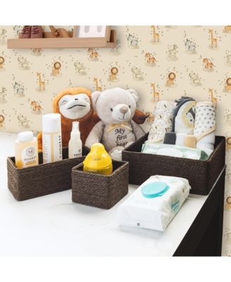 Storage Baskets - Woven Paper Rope Material